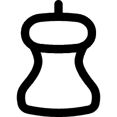 Pepper Bottle Icon from Flex Line Set