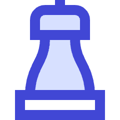 Pepper Bottle Icon from Sharp Duo Set