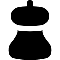 Pepper Bottle Icon from Flex Solid Set