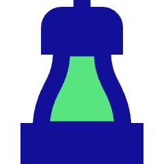 Pepper Bottle Icon from Sharp Pop Set