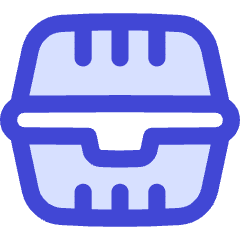Plastic Food Container Icon from Flex Duo Set