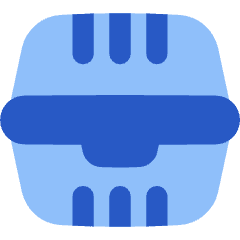 Plastic Food Container Icon from Flex Flat Set