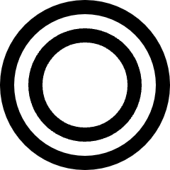 Plate Icon from Sharp Line Set