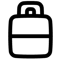 Propane Tank Icon from Plump Line Set