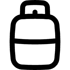 Propane Tank Icon from Flex Line Set