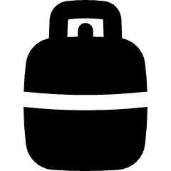 Propane Tank Icon from Flex Solid Set