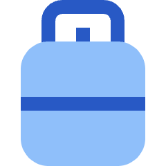 Propane Tank Icon from Sharp Flat Set