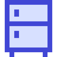 Refrigerator Icon from Sharp Duo Set