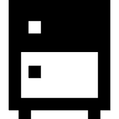 Refrigerator Icon from Sharp Remix Set