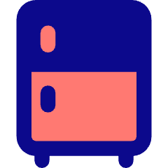 Refrigerator Icon from Core Pop Set