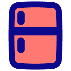 Refrigerator Icon from Plump Pop Set