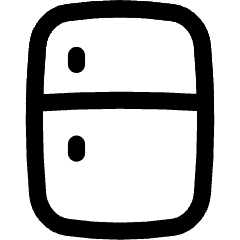 Refrigerator Icon from Flex Line Set
