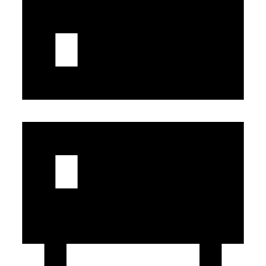 Refrigerator Icon from Sharp Solid Set