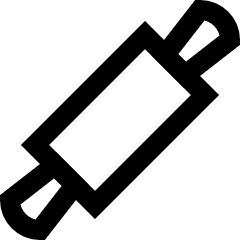 Roller Icon from Sharp Line Set