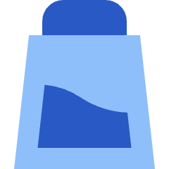 Salt Bottle Icon from Sharp Flat Set