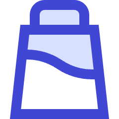 Salt Bottle Icon from Sharp Duo Set