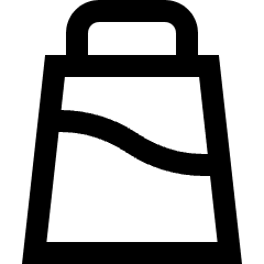 Salt Bottle Icon from Sharp Line Set