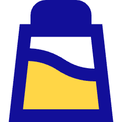 Salt Bottle Icon from Sharp Pop Set