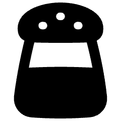 Salt Bottle Icon from Plump Remix Set