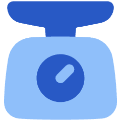Scale Icon from Plump Flat Set