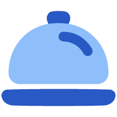 Serving Dome Icon from Plump Flat Set
