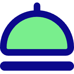 Serving Dome Icon from Core Pop Set