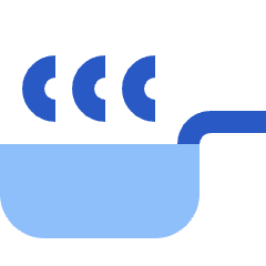 Skillet Icon from Sharp Flat Set