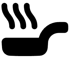 Skillet Icon from Plump Solid Set