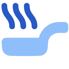Skillet Icon from Plump Flat Set