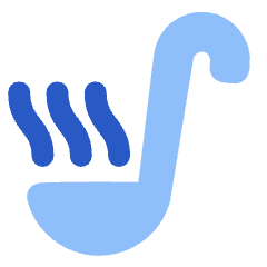 Soup Spoon Icon from Plump Flat Set