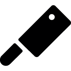 Knife 1 Icon from Ultimate Bold Set