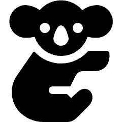 Koala Body Icon from Ultimate Bold Set