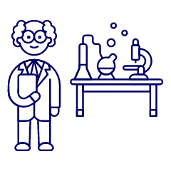 Scientist 2 1 Illustration from UX Line Set