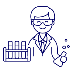 Scientist 4 1 Illustration from UX Line Set