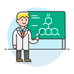 Scientist 3 1 Illustration from UX Colors Set