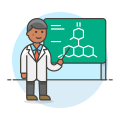 Scientist 3 3 Illustration from UX Colors Set