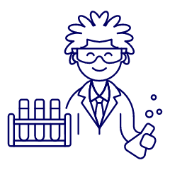 Scientist 4 2 Illustration from UX Line Set