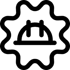 Labor Gear Icon from Ultimate Regular Set