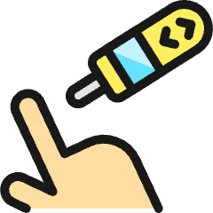 Laboratory Test Blood Sugar Icon from Ultimate Colors Set