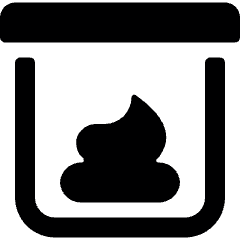 Laboratory Test Stool Cup Icon from Ultimate Bold Set