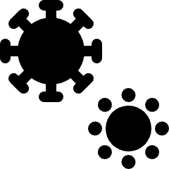 Allergens Icon from Plump Solid Set