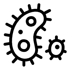 Bacteria Icon from Ultimate Light Set