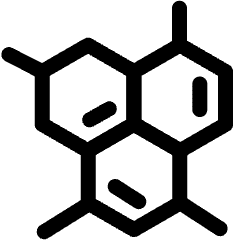 Chemical Hexagon 1 Icon from Ultimate Regular Set