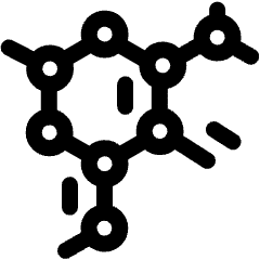 Chemical Hexagon 2 Icon from Ultimate Regular Set