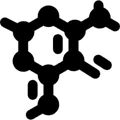Chemical Hexagon 2 Icon from Ultimate Bold Set