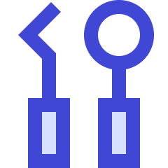 Dentist Dentistry Tools Icon from Sharp Duo Set