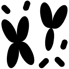 Laboratory Chromosome Icon from Ultimate Bold Set