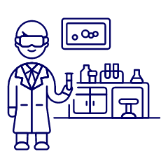 Laboratory Scientist 1 Illustration from UX Line Set