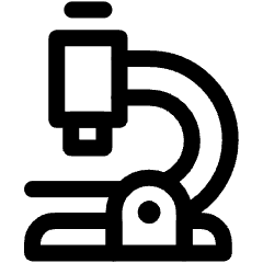 Microscope 2 Icon from Ultimate Regular Set