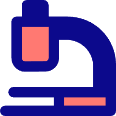 Microscope Observation Sciene Icon from Core Pop Set